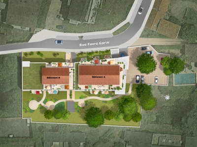 Plan de la résidence PARFUM SUD