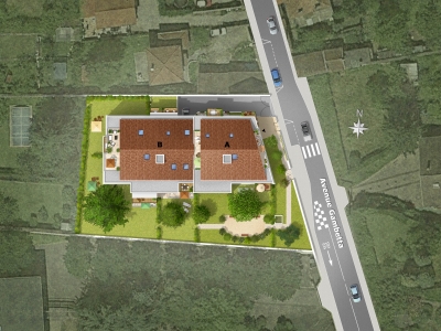 Plan de la résidence LE PANORAMIK - NEUVILLE sur SAONE